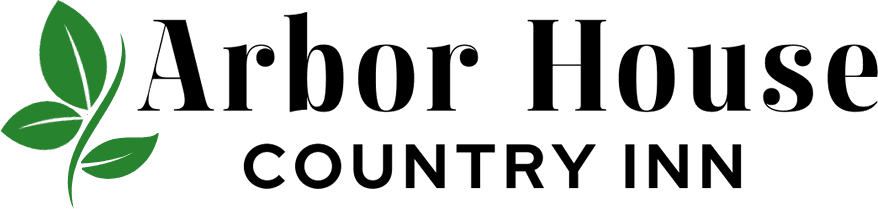 Arbor House Country Inn logo with leaves
